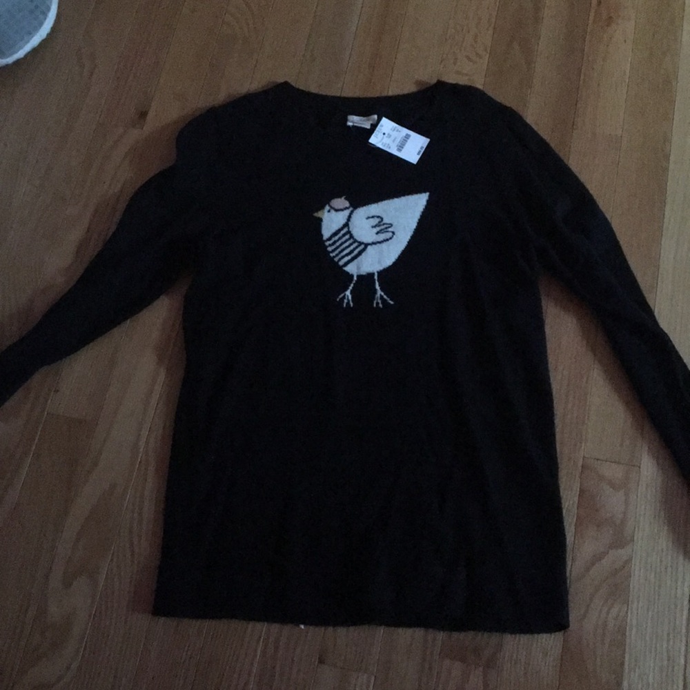 Jcrew chicken sweater